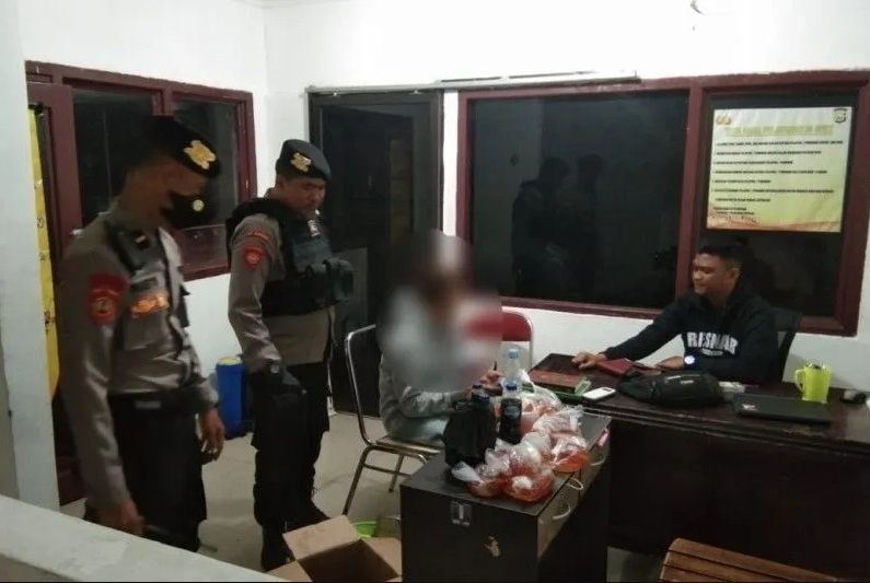 Penyelundupan Ratusan Miras di Maluku Utara Gagal, Pelaku Dibekuk Kepolisian